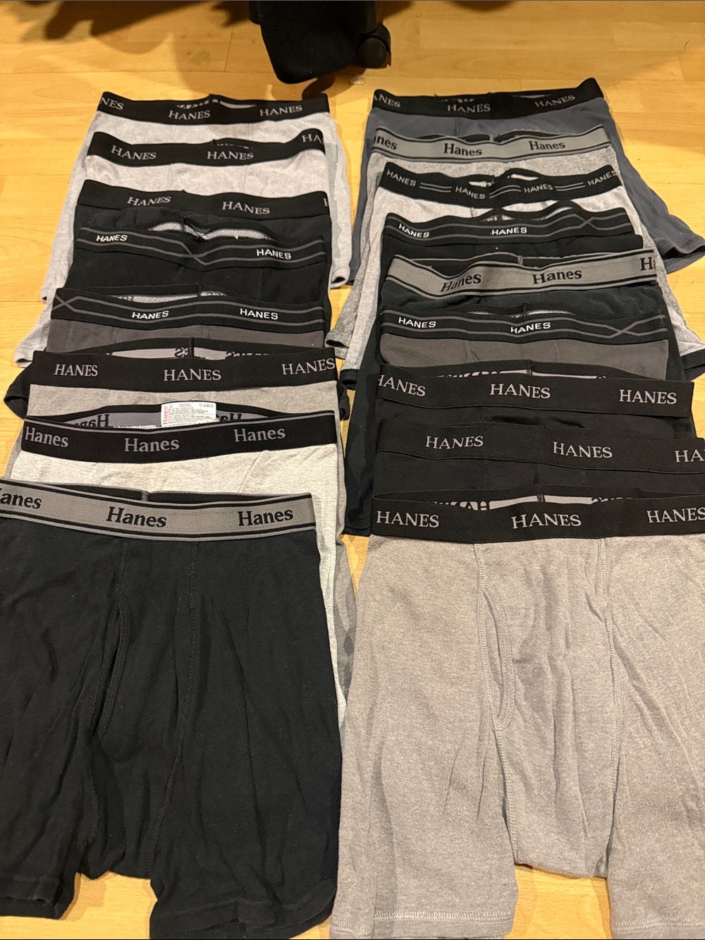 Hanes Men’s Classic Boxer Briefs